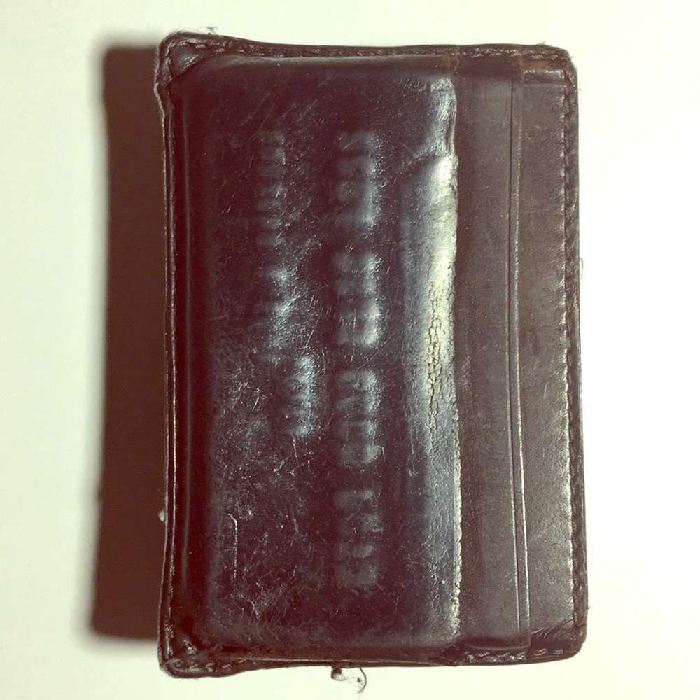Coach money clip